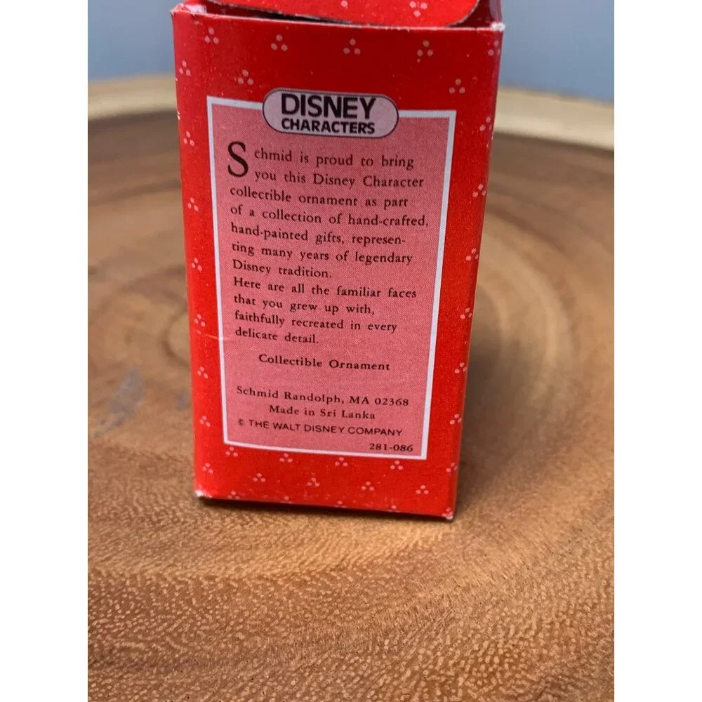 Donald Duck Disney Collectible Ornament By Schmid with Box 1980s - Picture 5 of 8